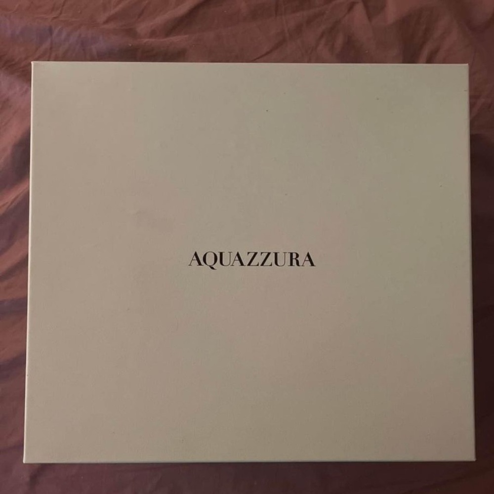 Aquazzura Ivory Gift Box